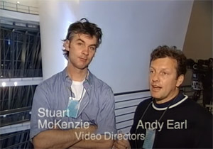 Stuart MacKenzie and Andy Earl at the Guggenheim