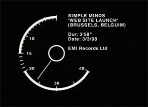 Clock and title card